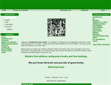 Tablet Screenshot of holybournebooks.com
